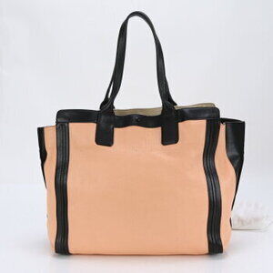 Chloe Allison leather Shoulder Bag Tote handbag pink M